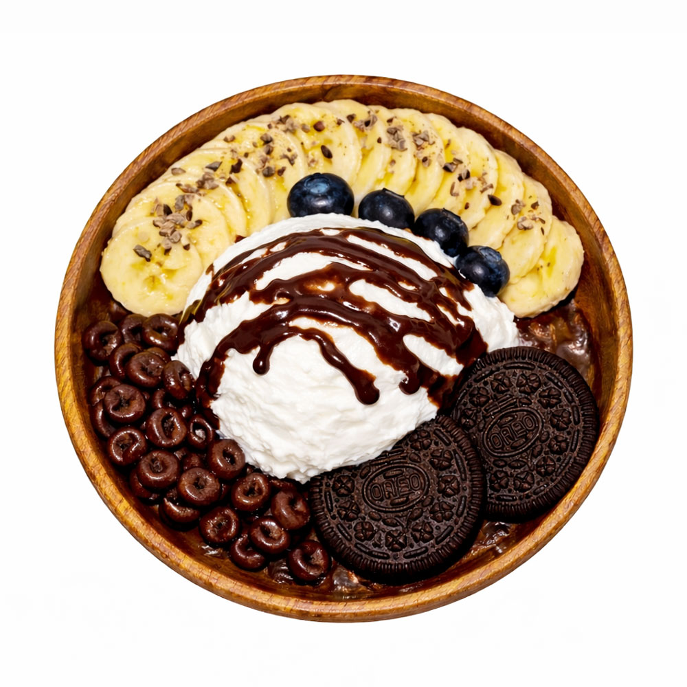 グリークヨーグルトチョコボウル グリークヨーグルトチョコボウル|金沢市でアサイー・サラダのデリバリー・テイクアウトならCafe Solua